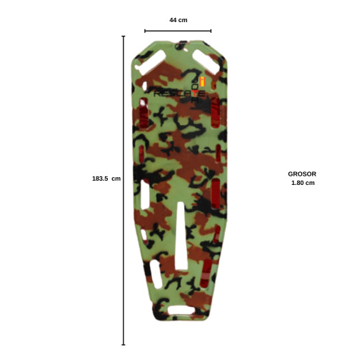 Tablero Espinal Madera Camuflaje
